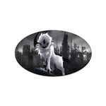 Wolf Sticker (Oval)
