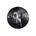Wolf Magnet 3  (Round)