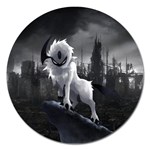 Wolf Magnet 5  (Round)