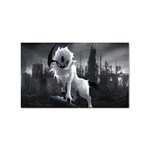 Wolf Sticker Rectangular (10 pack)