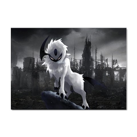 Wolf Sticker A4 (10 pack) from ArtsNow.com Front