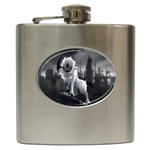 Wolf Hip Flask (6 oz)