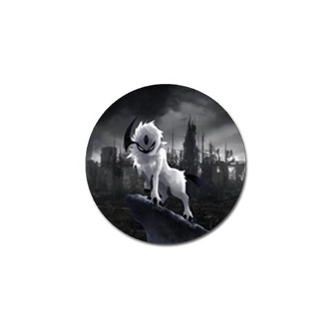 Wolf Golf Ball Marker from ArtsNow.com Front