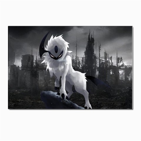 Wolf Postcard 4 x 6  (Pkg of 10) from ArtsNow.com Front