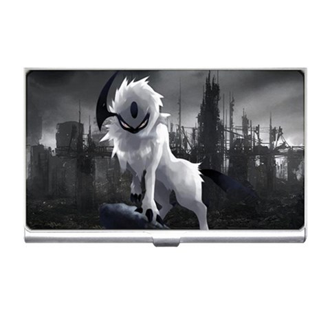 Wolf Business Card Holder from ArtsNow.com Front