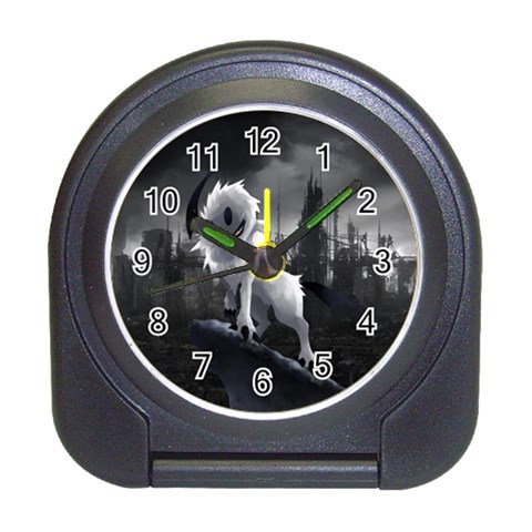 Wolf Travel Alarm Clock from ArtsNow.com Front