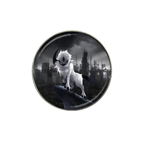 Wolf Hat Clip Ball Marker from ArtsNow.com Front