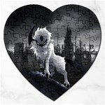 Wolf Jigsaw Puzzle (Heart)