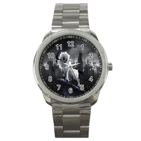 Wolf Sport Metal Watch from ArtsNow.com Front