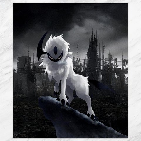 Wolf Canvas 8  x 10  from ArtsNow.com 8.15 x9.66  Canvas - 1