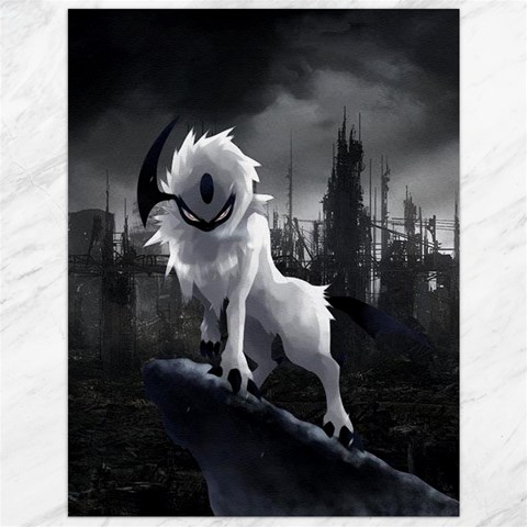 Wolf Canvas 12  x 16  from ArtsNow.com 11.86 x15.41  Canvas - 1