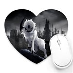 Wolf Heart Mousepad