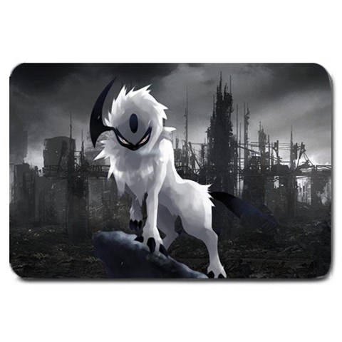 Wolf Large Doormat from ArtsNow.com 30 x20  Door Mat