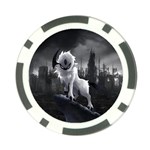 Wolf Poker Chip Card Guard