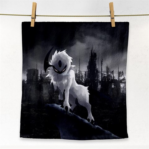 Wolf Face Towel from ArtsNow.com Front