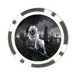 Wolf Poker Chip Card Guard (10 pack) from ArtsNow.com Back