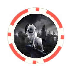 Wolf Poker Chip Card Guard (10 pack) from ArtsNow.com Back