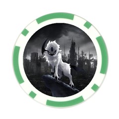 Wolf Poker Chip Card Guard (10 pack) from ArtsNow.com Back