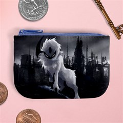Wolf Mini Coin Purse from ArtsNow.com Front