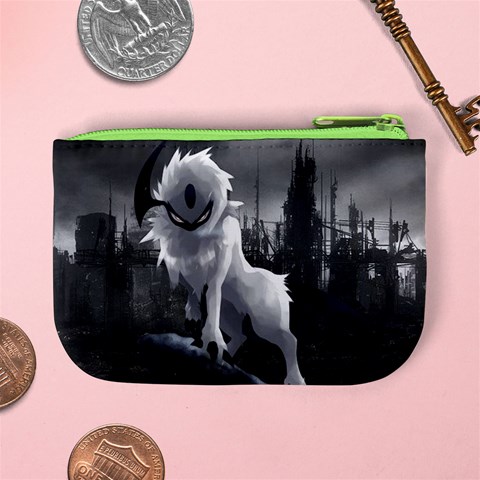 Wolf Mini Coin Purse from ArtsNow.com Back