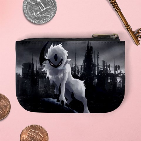 Wolf Mini Coin Purse from ArtsNow.com Back