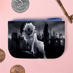 Wolf Mini Coin Purse from ArtsNow.com Back