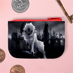 Wolf Mini Coin Purse from ArtsNow.com Back