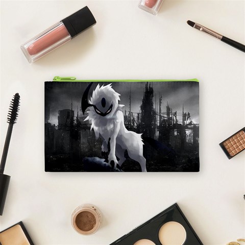 Wolf Cosmetic Bag (Small) from ArtsNow.com Front