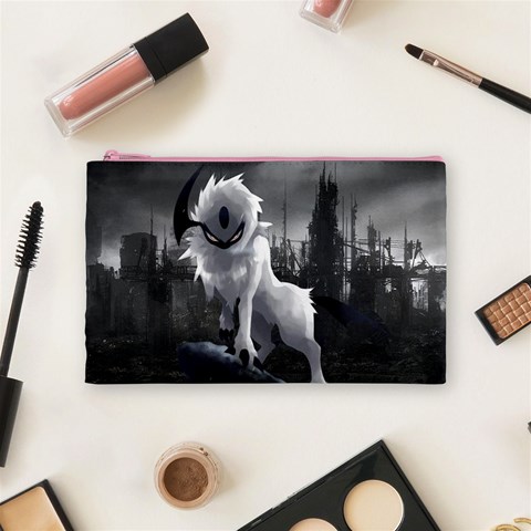 Wolf Cosmetic Bag (Medium) from ArtsNow.com Front