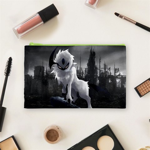 Wolf Cosmetic Bag (Medium) from ArtsNow.com Front