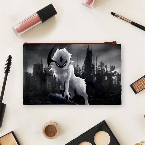 Wolf Cosmetic Bag (Medium) from ArtsNow.com Back