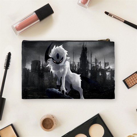 Wolf Cosmetic Bag (Medium) from ArtsNow.com Back