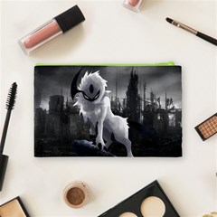 Wolf Cosmetic Bag (Medium) from ArtsNow.com Back