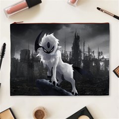 Wolf Cosmetic Bag (XL) from ArtsNow.com Front
