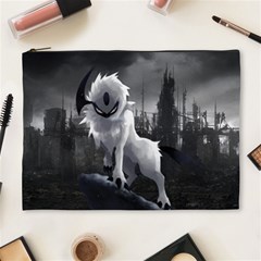 Wolf Cosmetic Bag (XL) from ArtsNow.com Front