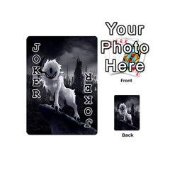 Wolf Playing Cards 54 (Mini) from ArtsNow.com Front - Joker1