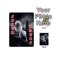 Wolf Playing Cards 54 (Mini) from ArtsNow.com Front - Joker2