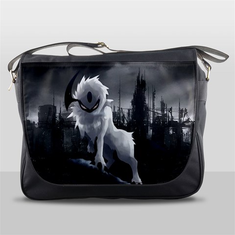 Wolf Messenger Bag from ArtsNow.com Front