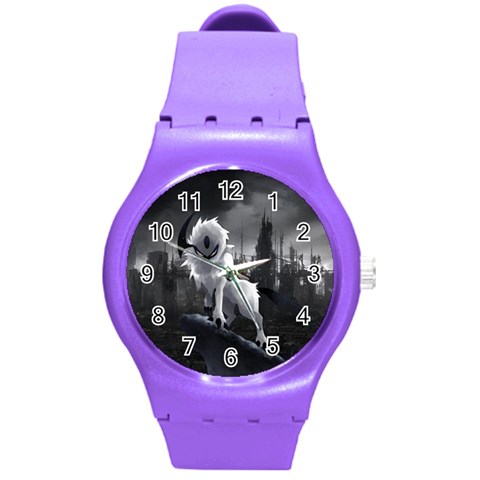 Wolf Round Plastic Sport Watch (M) from ArtsNow.com Front