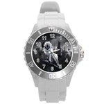 Wolf Round Plastic Sport Watch (L)