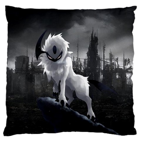 Wolf Large Cushion Case (Two Sides) from ArtsNow.com Front