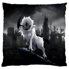 Wolf Large Cushion Case (Two Sides) from ArtsNow.com Back