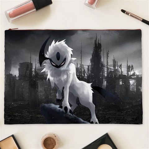 Wolf Cosmetic Bag (XXL) from ArtsNow.com Front