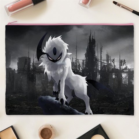 Wolf Cosmetic Bag (XXXL) from ArtsNow.com Front