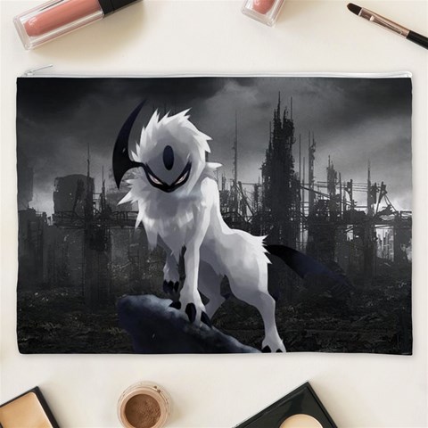 Wolf Cosmetic Bag (XXXL) from ArtsNow.com Front
