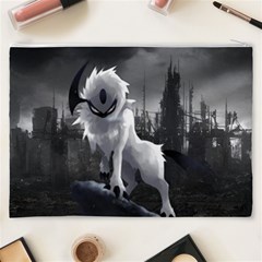 Wolf Cosmetic Bag (XXXL) from ArtsNow.com Back
