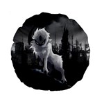 Wolf Standard 15  Premium Round Cushion 