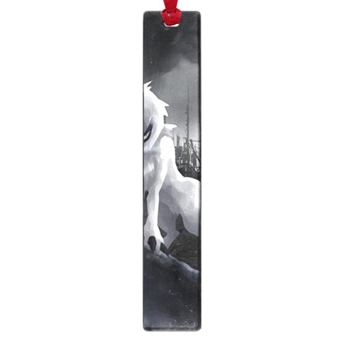 Wolf Large Book Mark from ArtsNow.com Front