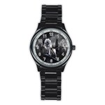 Wolf Stainless Steel Round Watch