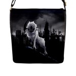 Wolf Flap Closure Messenger Bag (L)